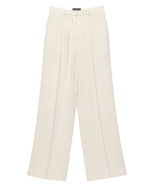 セール 40%OFF】バックサテンセミフレアパンツ(505246047) | ア