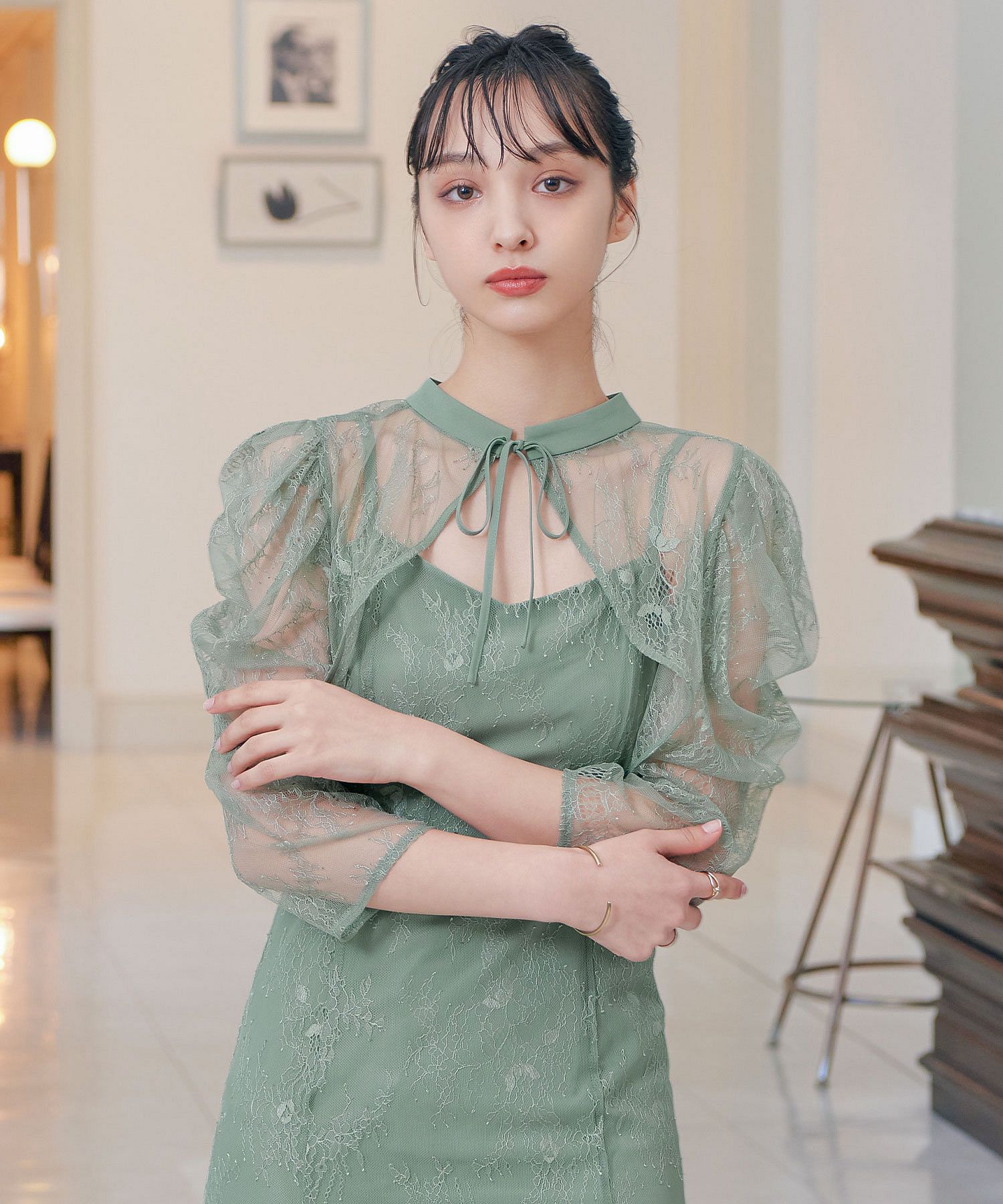 niana ニアナ 結婚式 ワンピース パーティードレス ボレロ
