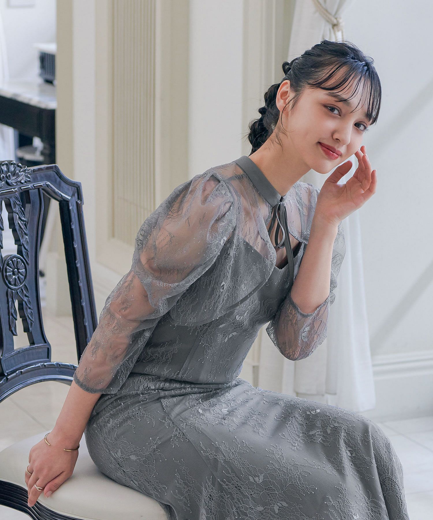 niana ニアナ 結婚式 ワンピース パーティードレス ボレロ キャミ