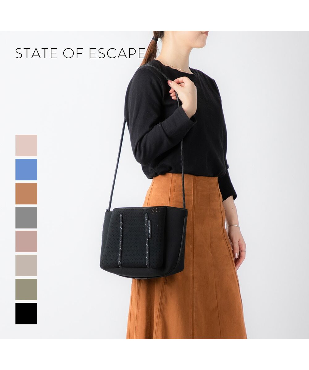 ステイトオブエスケープ プティエスケープ 2wayバッグ ポーチ付 正規品】STATE OF ESCAPE ステイトオブエスケープ PETITE ESCAPE