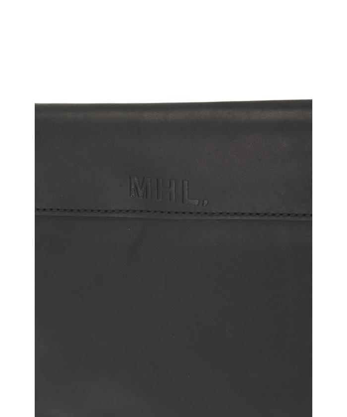 MHL. エムエイチエル マーガレットハウエル レザーベルト 黒 靴下 セット SIMPLE BELT | MARGARET HOWELL（マーガレット・ハウエル