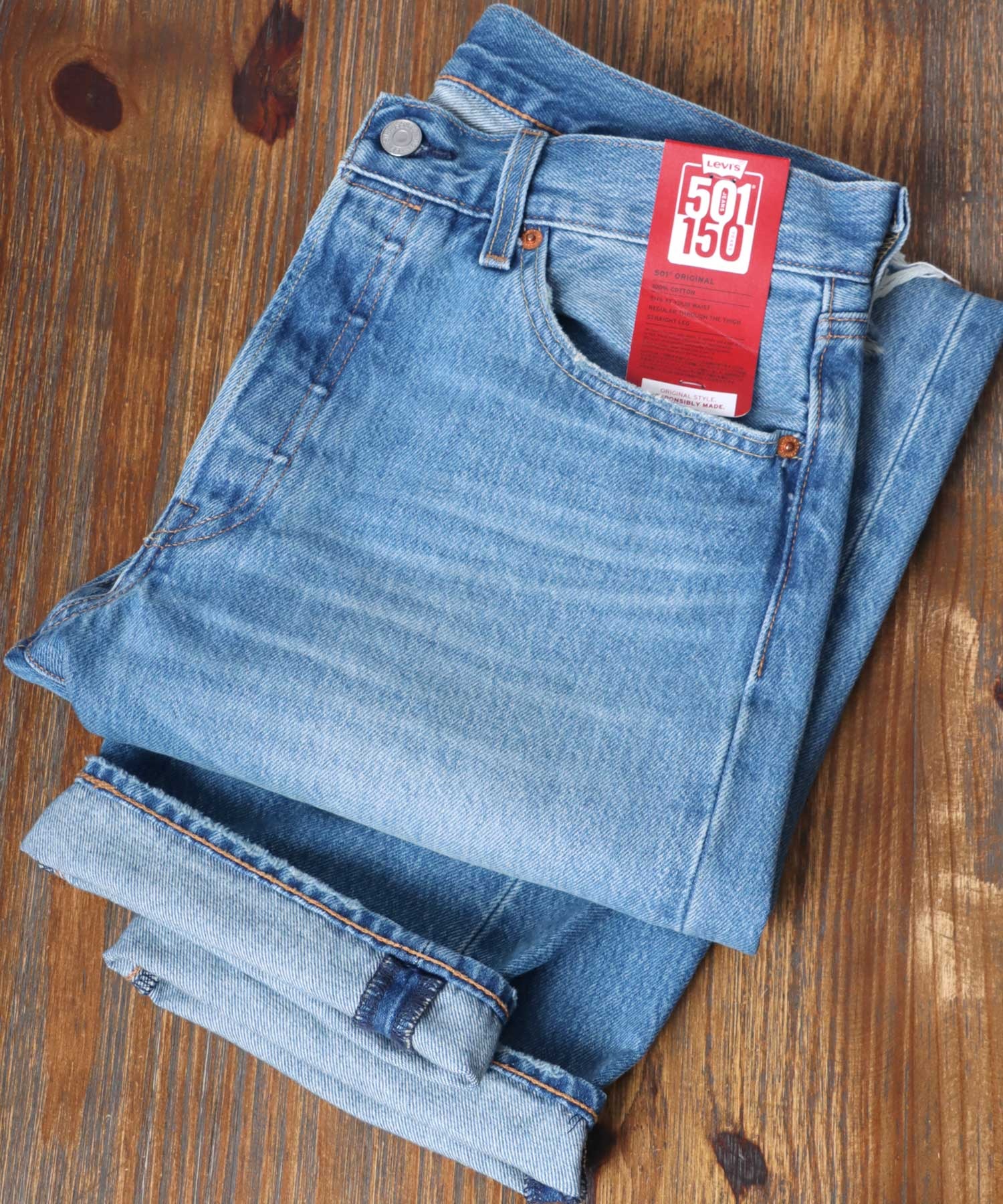 セール10%OFF】【Levi's/リーバイス】501 ダメージデニム レギュラー ...