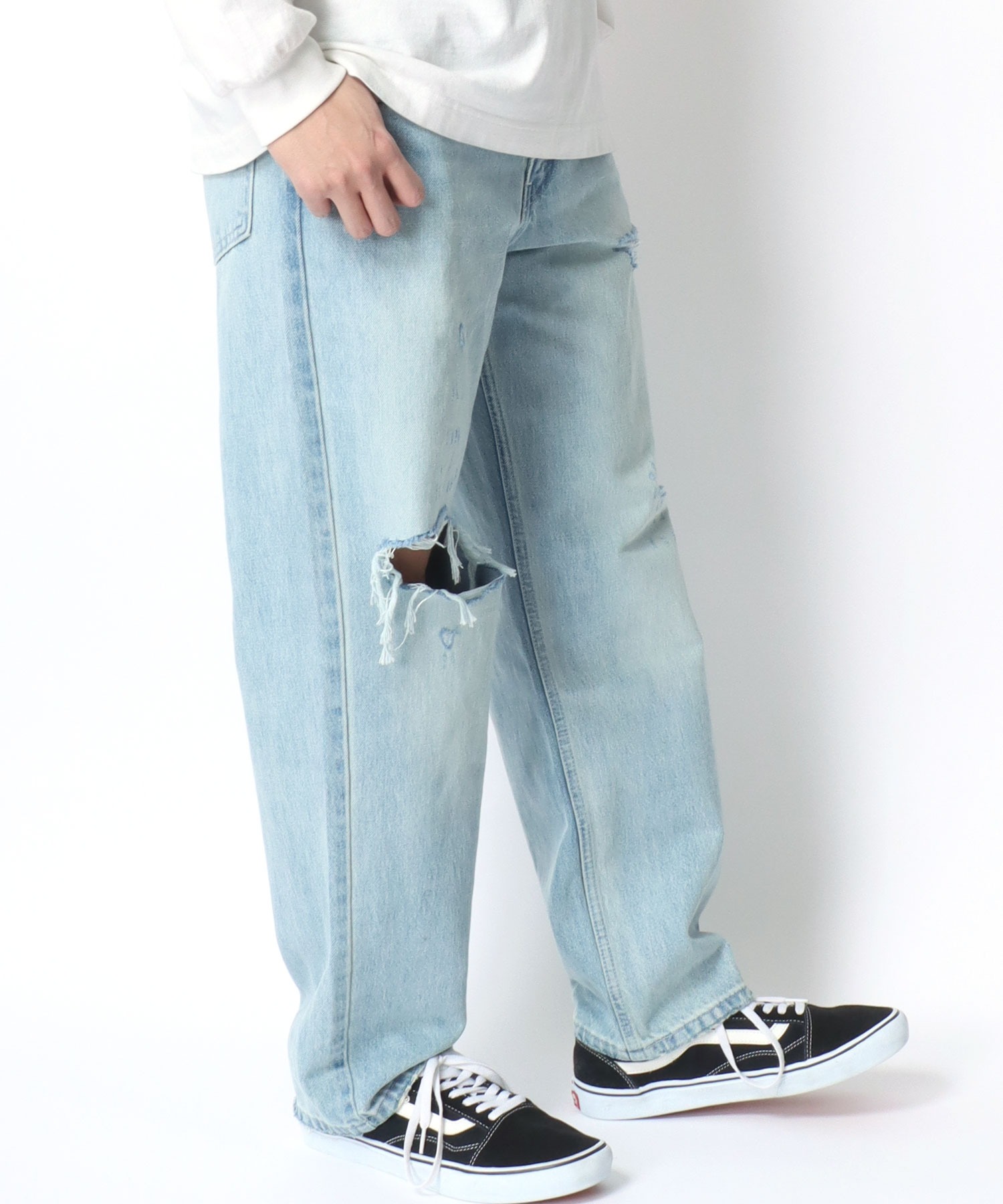 クーポン】【Levi's/リーバイス】SilverTab Loose A－3421 シルバー 