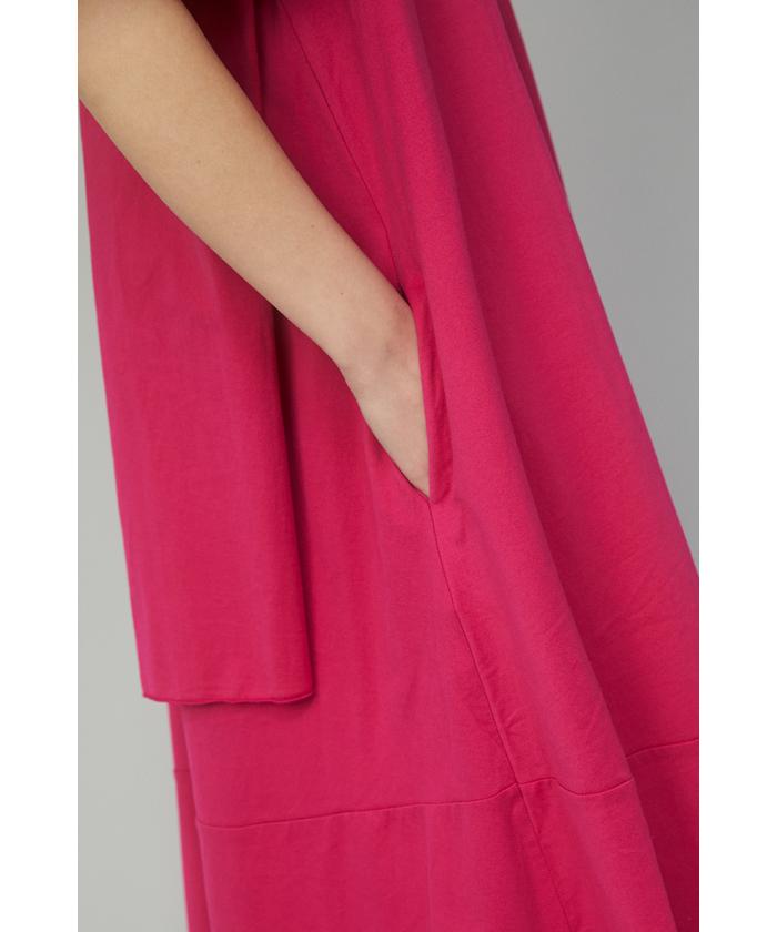 ヘリンドットサイ　Layered dress/レイヤードドレス　Tシャツワンピ HeRIN.CYE（ヘリンドットサイ）の「Layered dress (ﾚｲﾔｰﾄﾞ ﾄﾞﾚｽ