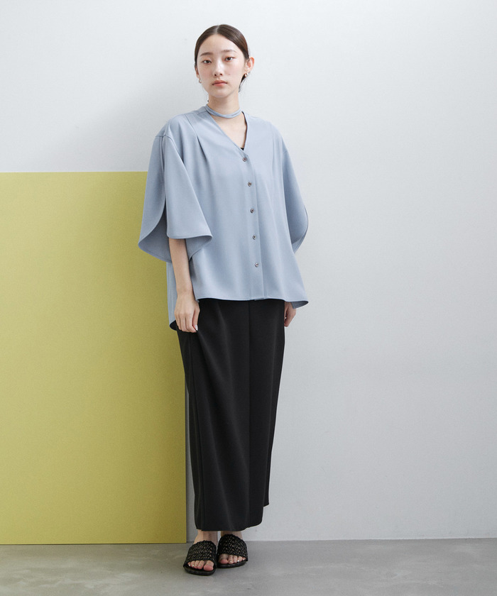 セール 30%OFF】【サステナブル・WEB限定】チューリップスリーブ