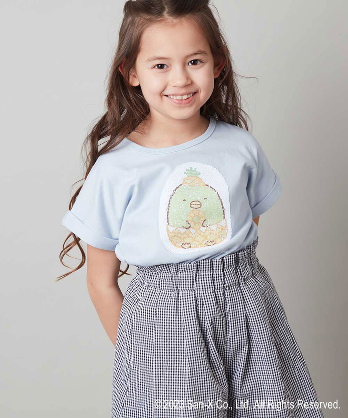 セール 9%OFF】[100－140]すみっコぐらしスパンコールTシャツ