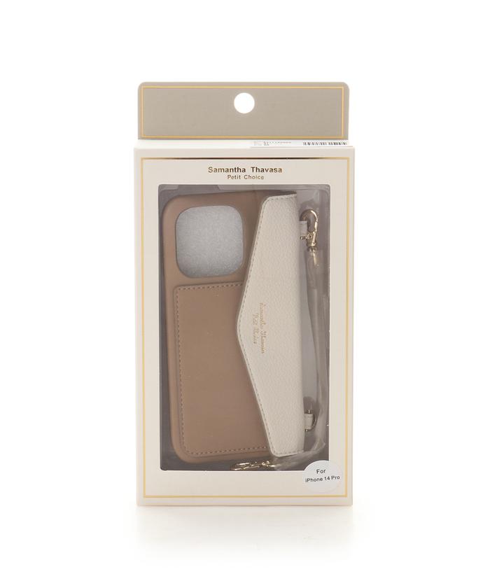 セール】フラップバイカラー iPhoneケース 14pro(505173451