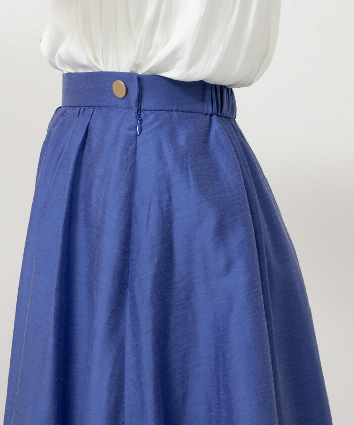 ★美品★NOLLEY'S　シアースラブフレアスカート NOLLEY'S（ノーリーズ）の「シアースラブフレアースカート