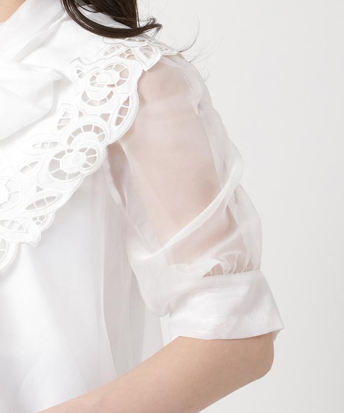 WILLSELECTION - WILLSELECTION♡刺繍ブラウス セール 30%OFF】刺繍襟ブラウス(5分袖)(505255338) | ウィル