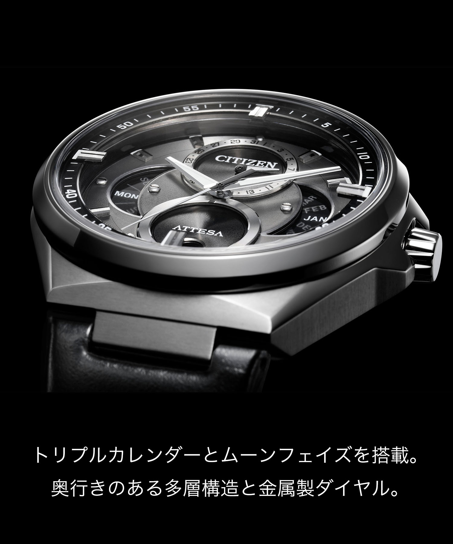 【最終値下げ】グッチ シェリーライン ムーンフェイズ トリプルカレンダー QZ Yahoo!オークション -「トリプルカレンダー ムーンフェイズ
