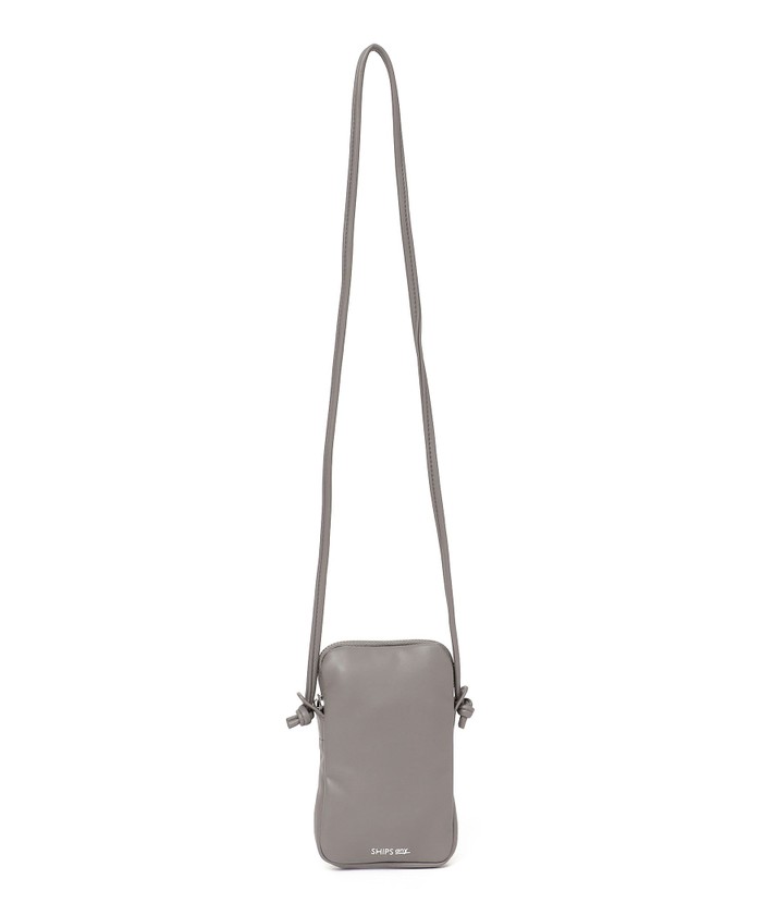   トップジップ エンボスロゴ ショルダーバッグ(S) ZUCCa（ズッカ）の「エンボスロゴBAG / S（ショルダーバッグ