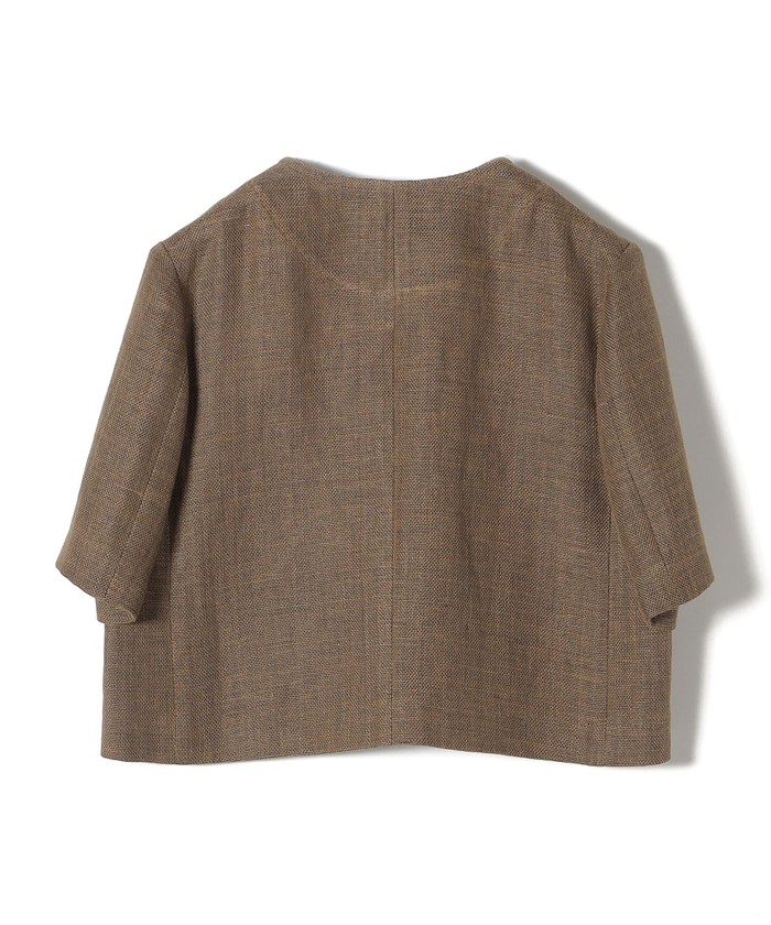 クーポン】【セール 40%OFF】MANTECO 麻混 半袖 ショート