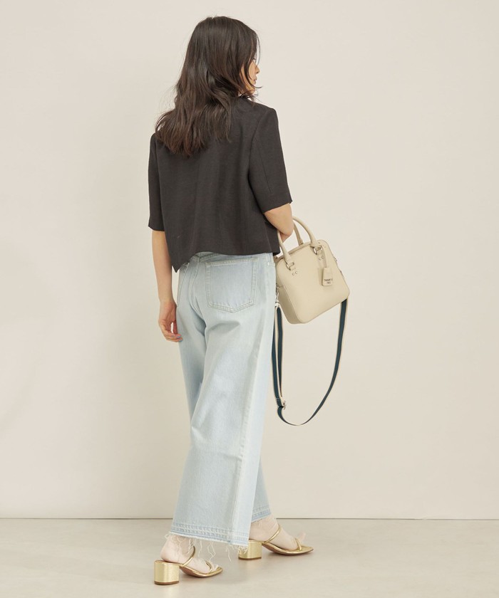 クーポン】【セール 40%OFF】MANTECO 麻混 半袖 ショート