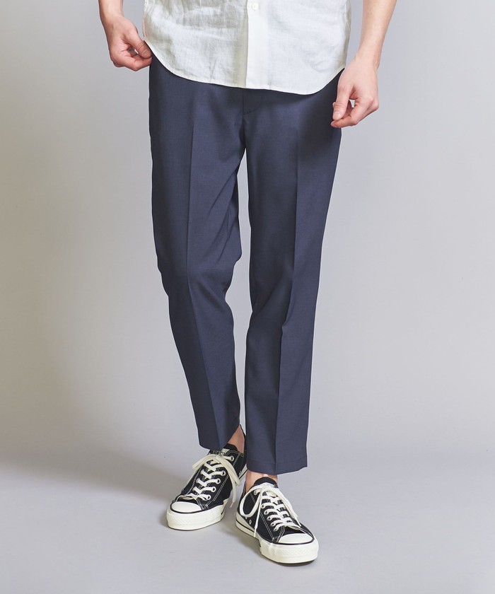 WEB限定 WARDROBE SMART】 Reflax スキニー クロップドパンツ