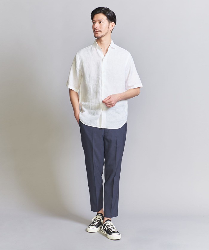WEB限定 WARDROBE SMART】 Reflax スキニー クロップドパンツ