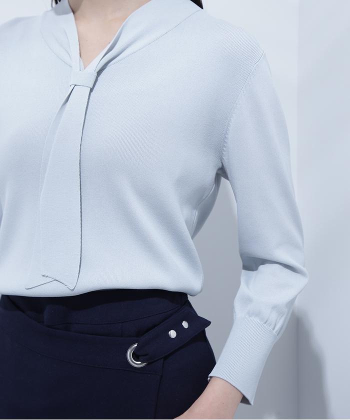 セール 30%OFF】ベーシックボウタイニット(505162227