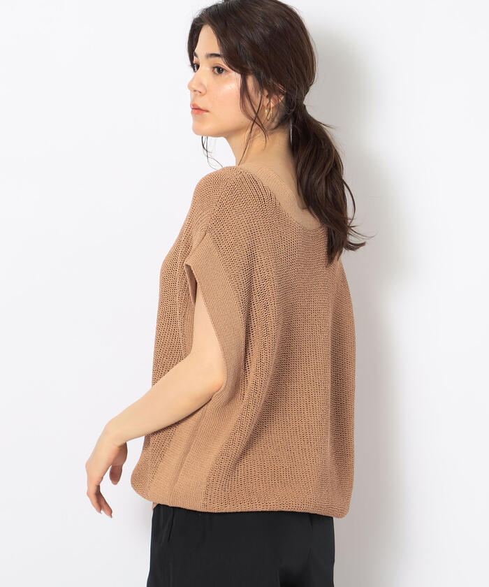 美品 NOLLEYS ノーリーズ ウォッシャブルペーパーヤーン前後2WAYベスト セール 20%OFF】ウォッシャブルペーパーヤーン2WAYベスト