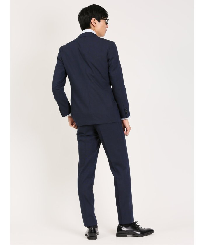 セール】ウール混ストレッチ レギュラーフィット 2ボタン2パンツ セール】ウール混ストレッチ レギュラーフィット 2ボタン2パンツ