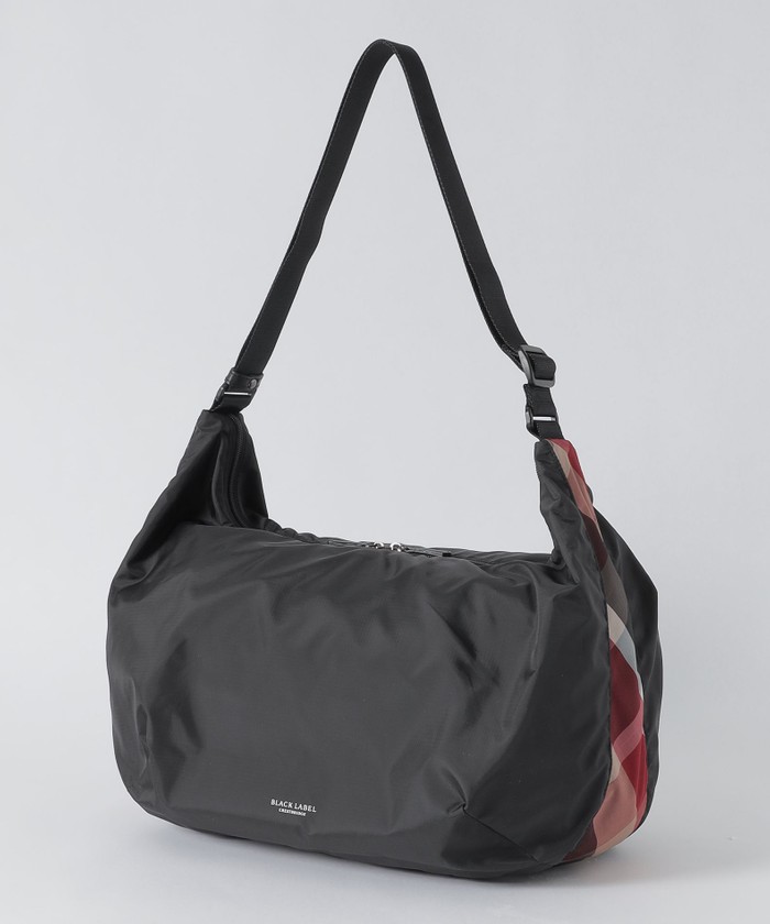パーシャルリップストップクレストブリッジチェックショルダー WEB限定】パーシャルリップストップクレストブリッジチェック