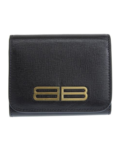 BALENCIAGA バレンシアガ BB 三つ折り 財布(505261597 BALENCIAGA バレンシアガ BB 三つ折り 財布(505261597