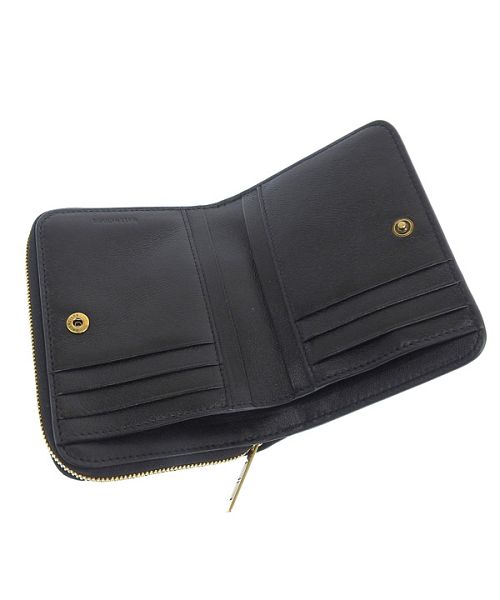 BALENCIAGA BBバイフォールドウォレット　二つ折り財布　札入れ　黒 BALENCIAGA バレンシアガ 財布 二つ折り財布 キャッシュ バイ