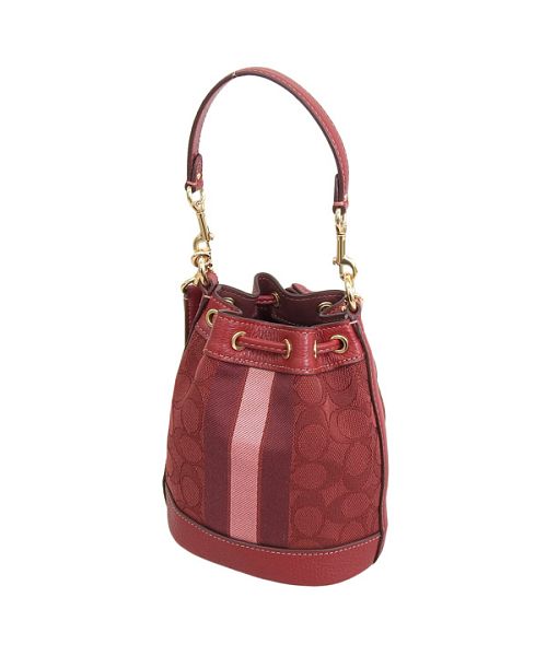 COACH コーチ MINI DEMPSEY BUCKET BAG デンプシー ショルダーバッグ