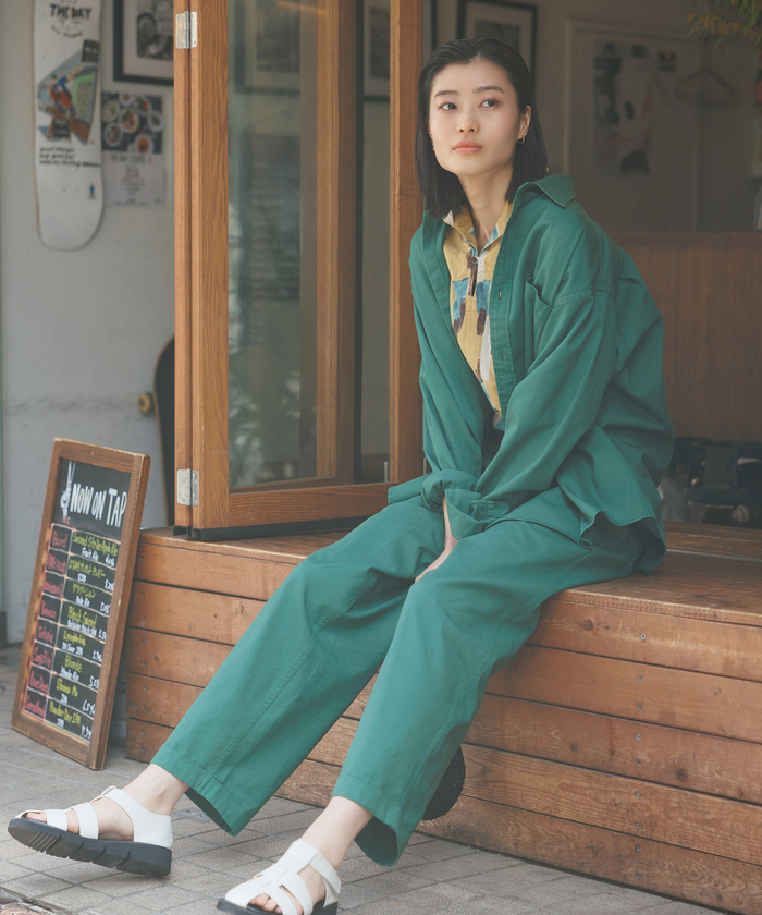 セール 50%OFF】【CO.Organics】ライトカツラギ ワイドフォルム