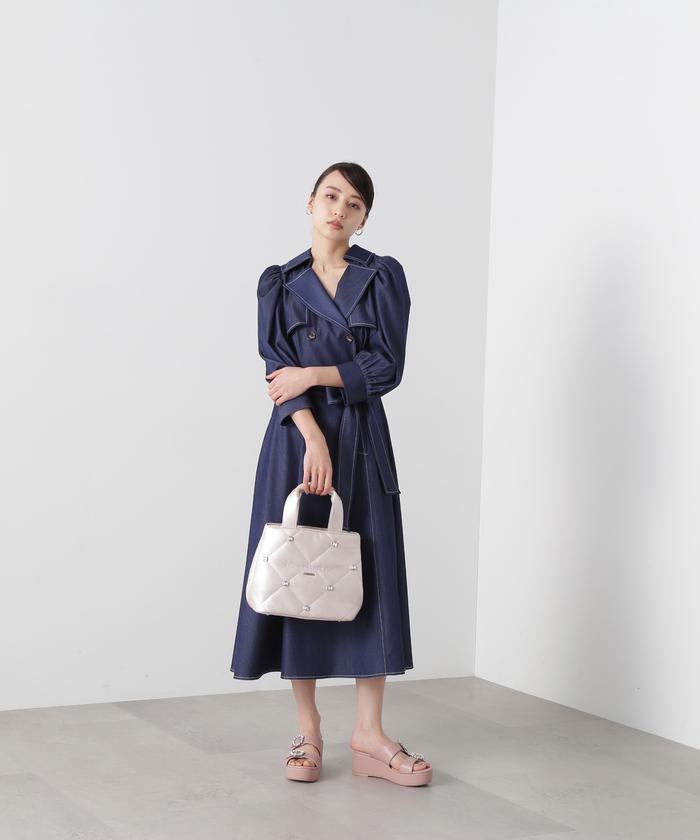 ◇シャインキルトトートバッグ(505137673) | ジル バイ ジル
