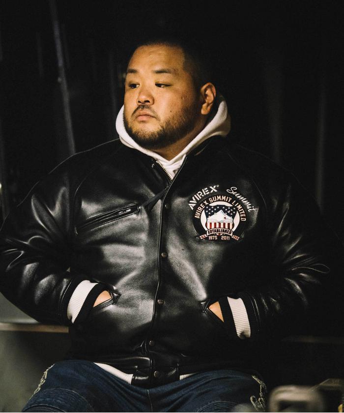 deps Varsity Jacket L 黒