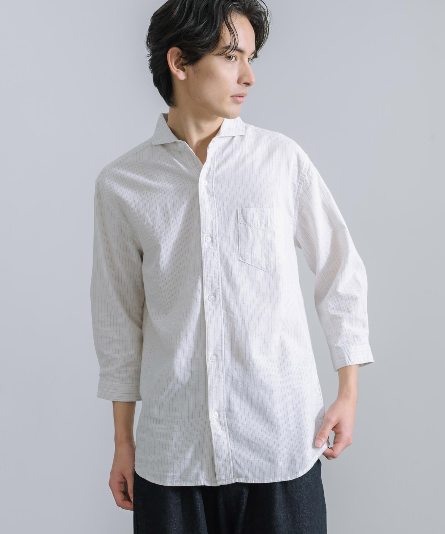 coco 未使用品 ラッセルノ RUSSELUNO メンズ 半袖シャツ 4(M) 白
