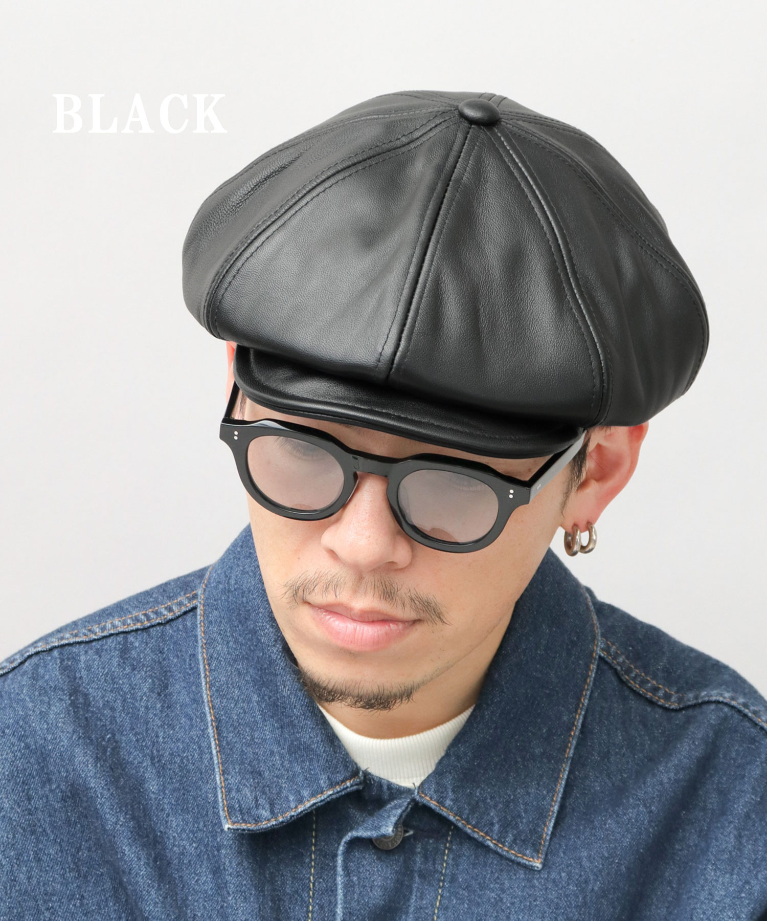 レックハッター Req Hatter 本革 レザー ビッグシルエット