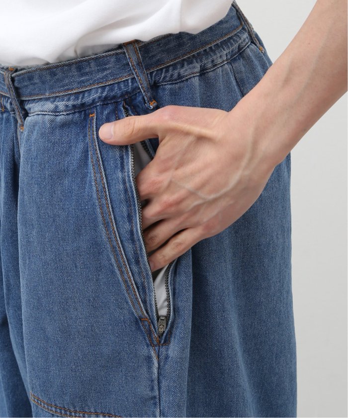 【THEAIRTOWN】FLAB BALLOON DENIM PT デニム THEAIRTOWN】FLAB BALLOON DENIM PT デニム (THEAIRTOWN/デニム