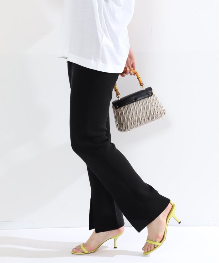 セール 30%OFF】Co/Ace スムースニットパンツ(505265616) | ヴェルメイユ パー イエナ(VERMEIL par iena) -  d fashion