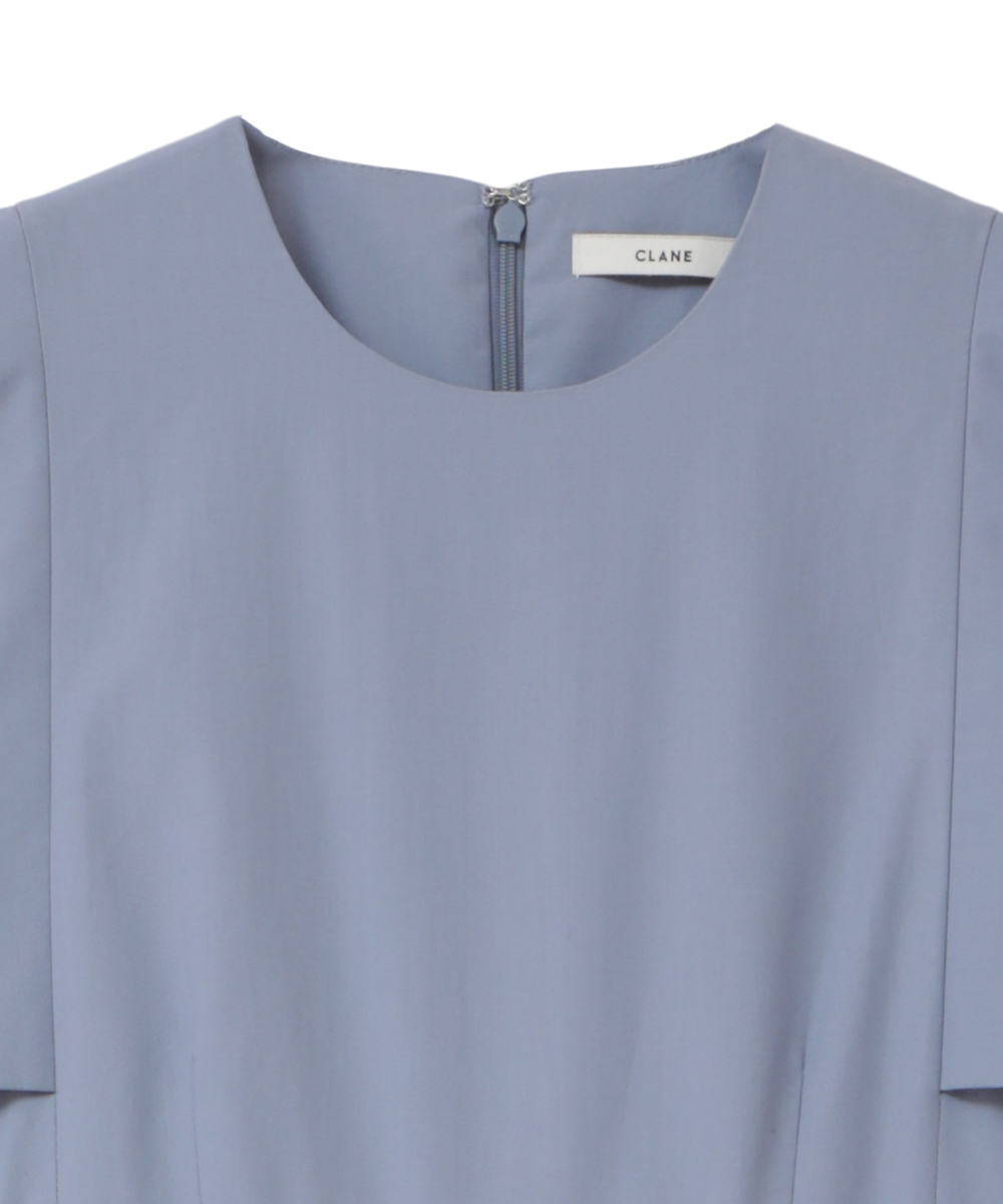 SQUARE SLEEVE ONE PIECE(505233398) | クラネ(CLANE) - d fashion