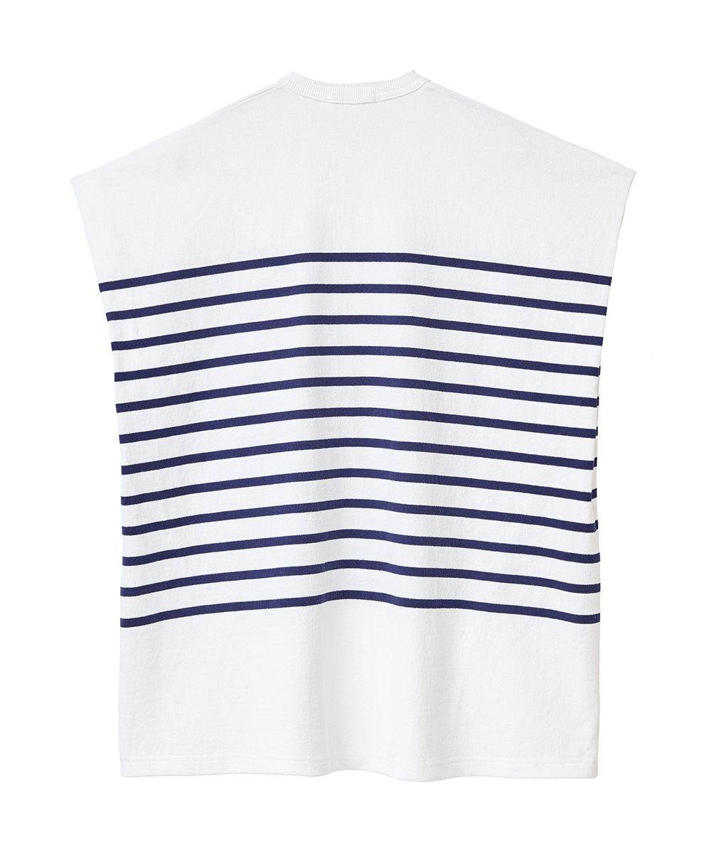 【初売り】 NECK HENLEY セール】WIDE N/S クラネ | TOPS(505233400) BORDER カットソー(長袖/七分)