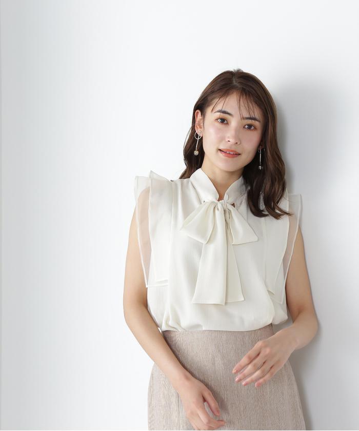 ナチュラルビューティーベーシック　カットソー　ブラウス 楽天市場】シアードットジャガードブラウス NATURAL BEAUTY