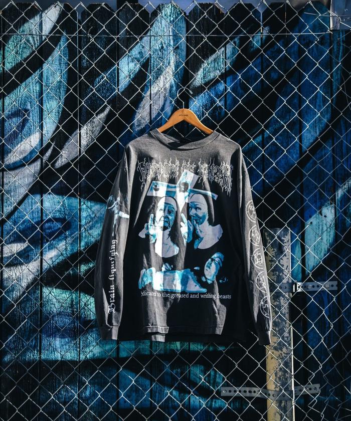 SAINT MICHAEL/セント マイケル/LS TEE/SISTERS/BLACK(505265965 SAINT MICHAEL/セント マイケル/LS TEE/SISTERS/BLACK(505265965