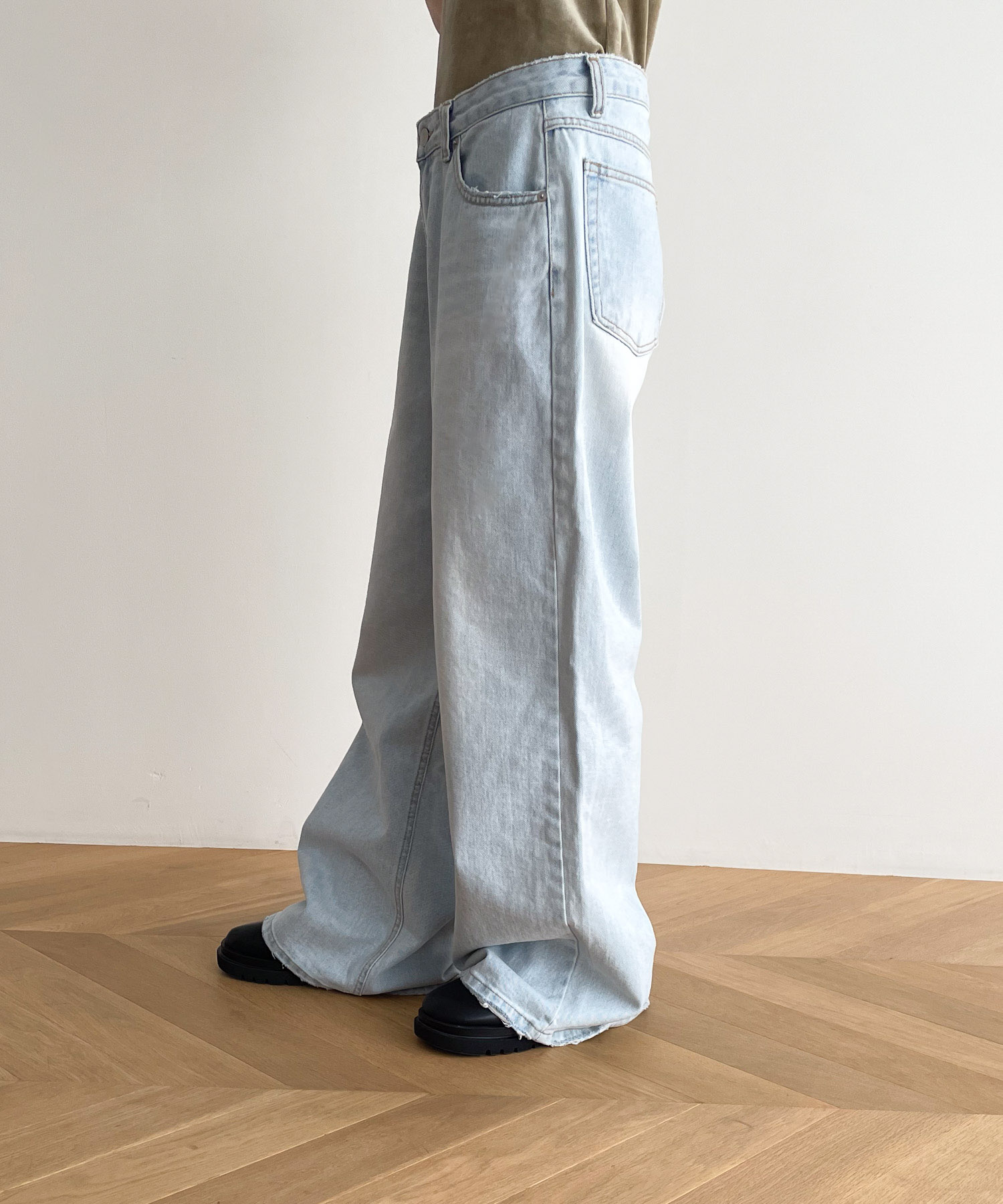 CANAL JEAN（キャナルジーン）の「El mar バギーデニムパンツ