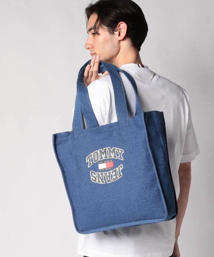 トミージーンズトートバッグ tommy jeans（トミー ジーンズ）の「キャンバストートバッグ