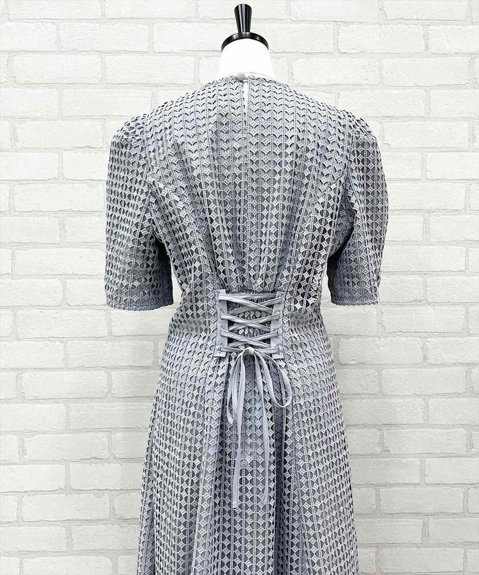 新品同様】イタリア製GIANFRANCO FERRE シルク絹ドレス