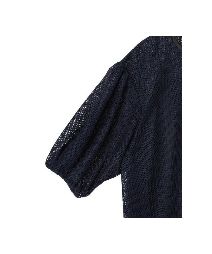CLANE/クラネ/STRIPE LACE LAYERED ONE PIECE/ストライプレース