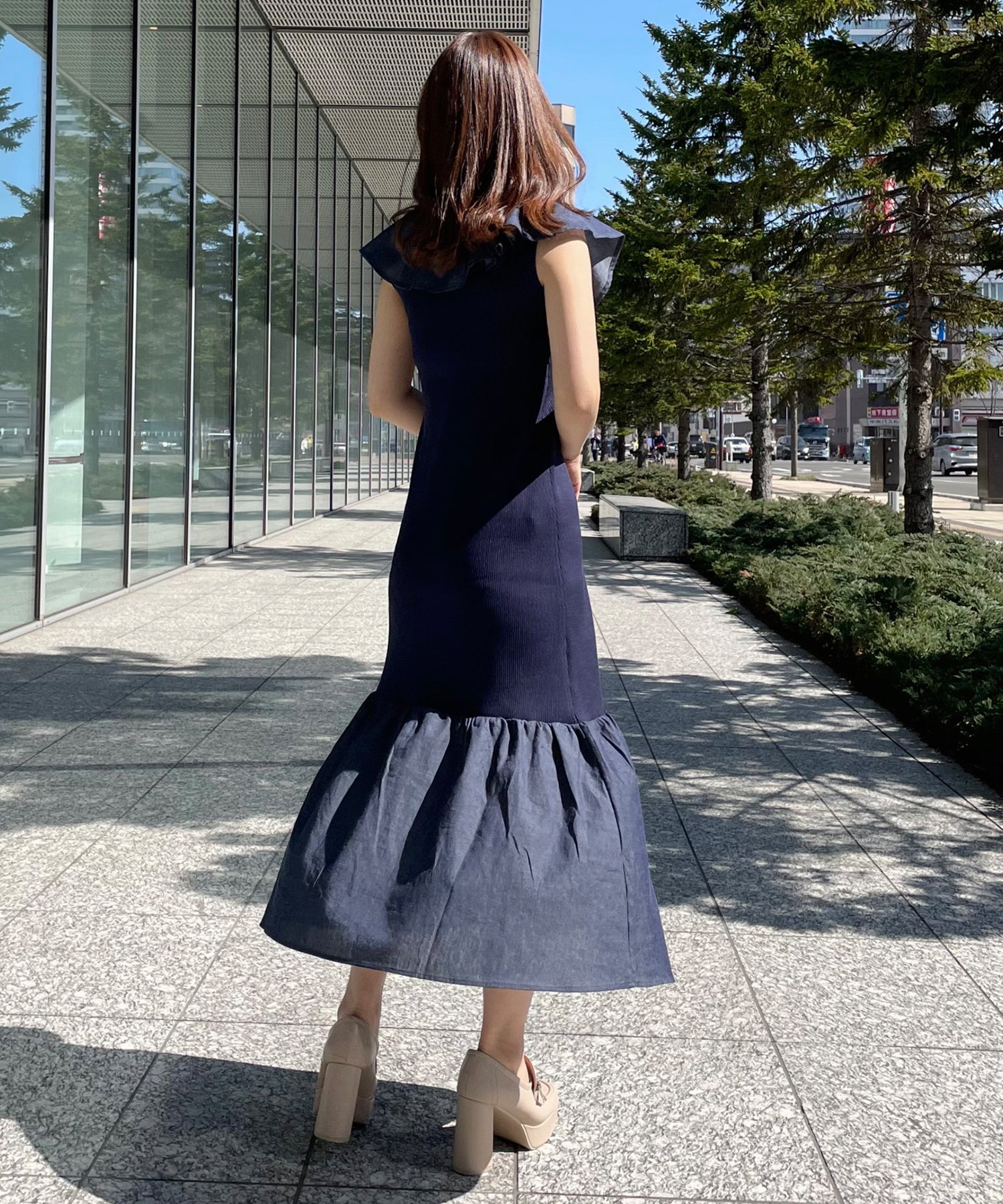 お値下げ中！　31 Sons de mode フリルティアードワンピース お値下げ中！31 Sons de mode フリルティアードワンピース