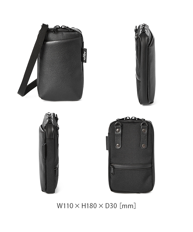 AGILITY スマホショルダーバッグ CORDURA アジリティ AGILITY アジリティ スマホショルダー スマホポーチ