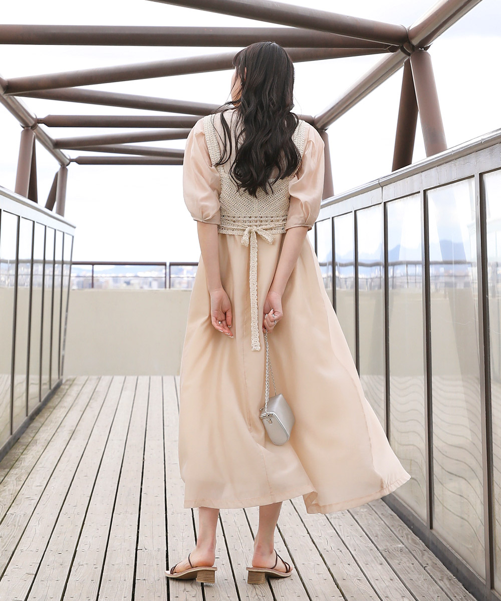 セール 40%OFF】バブ Bab ビスチェセットシアーボリューム
