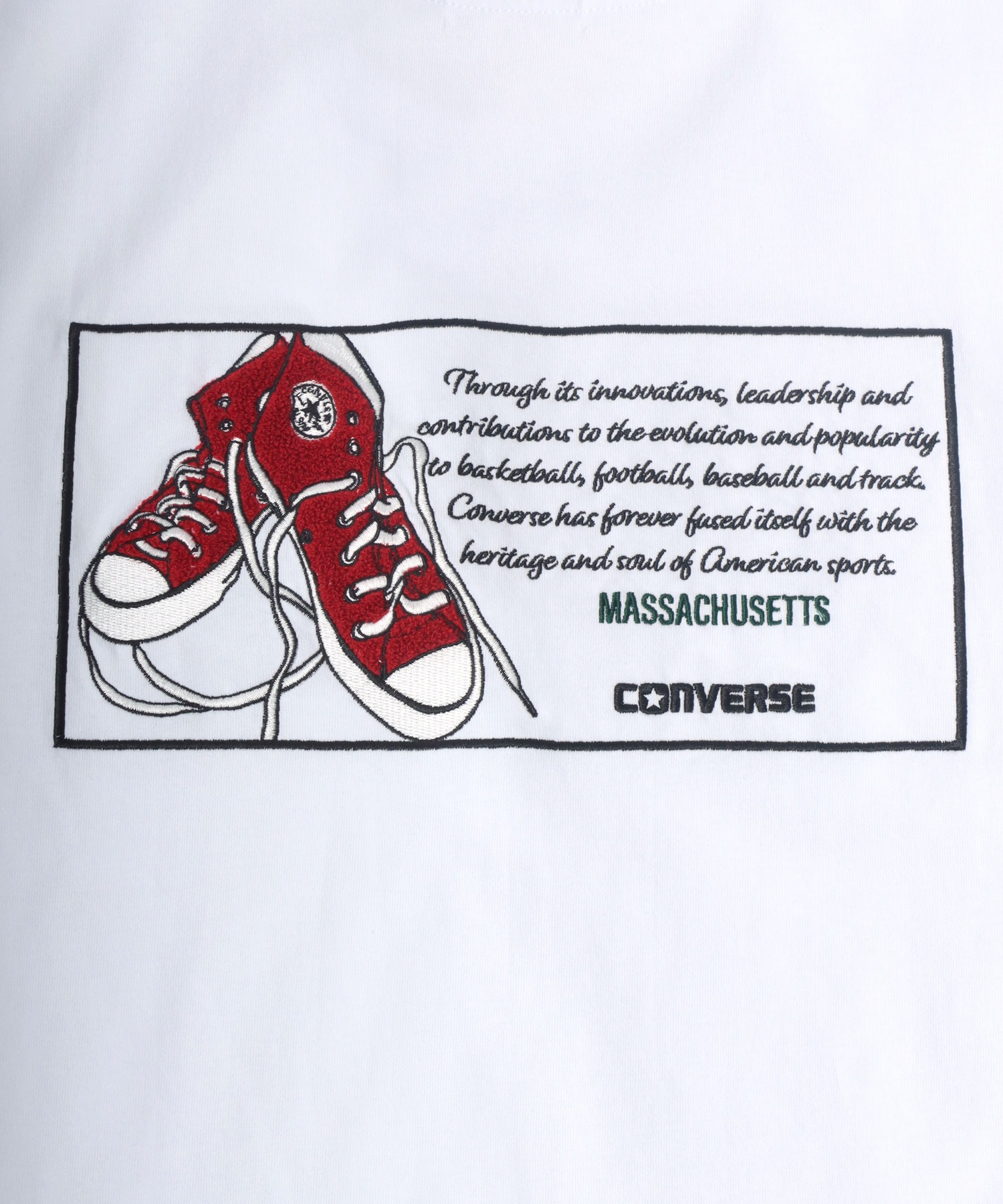 クーポン】【セール33%OFF】☆【CONVERSE】コンバース バック刺繍 T