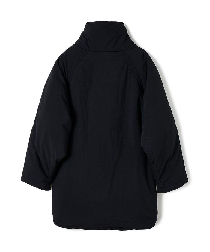soduk puffy warm coat / black