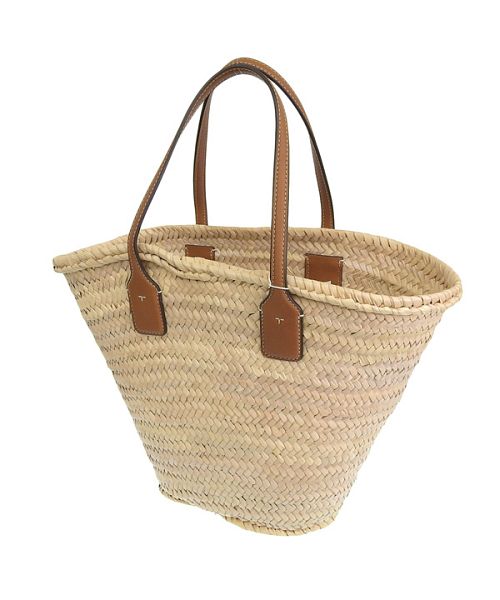 ToryBurch☆エラ ストロートートバッグ・カゴバッグ