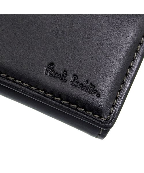 新品ポールスミス Paul Smith 4連キーケース 羊革/牛革 茶