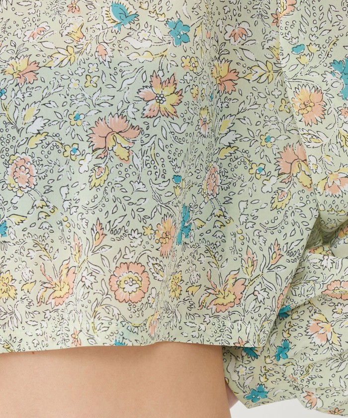 セール 50%OFF】ポリエステルプリントボリュームスリーブ