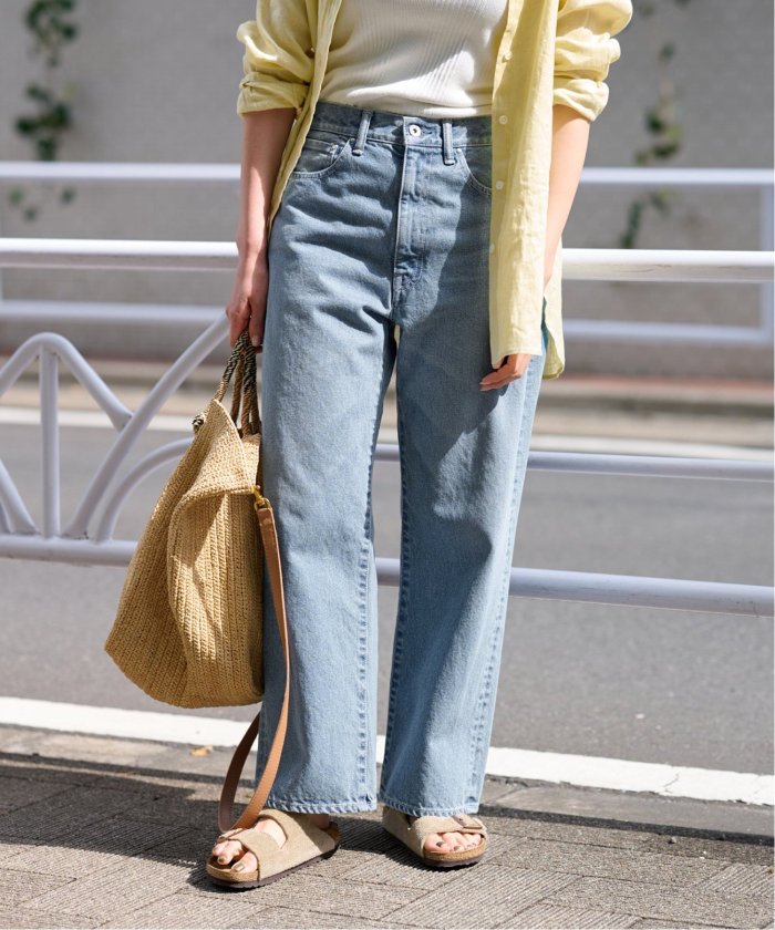 FRAMeWORK 追加デニムストレートパンツ-